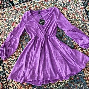 Purple, Soft Zaful Dress